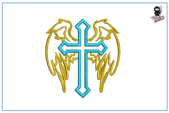 Cross with Wings Embroidery Review