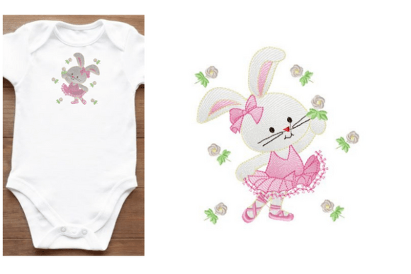 Rabbit Embroidery Designs for Seasonal Projects
