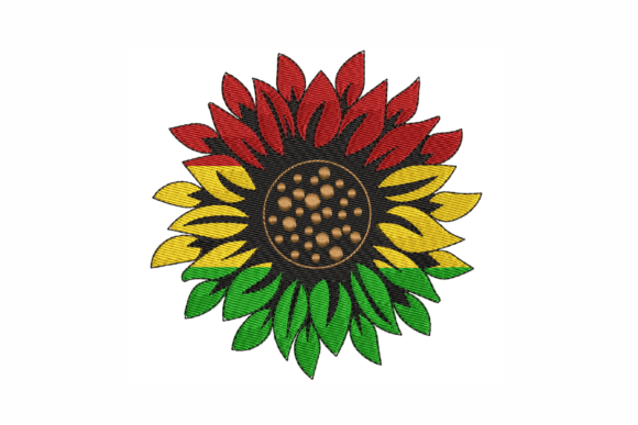 Sunflower Juneteenth Embroidery Design Review