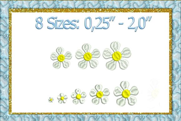 Tiny Flower Machine Embroidery Design Review