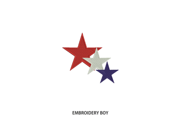 US Flag Star Machine Embroidery Design Review