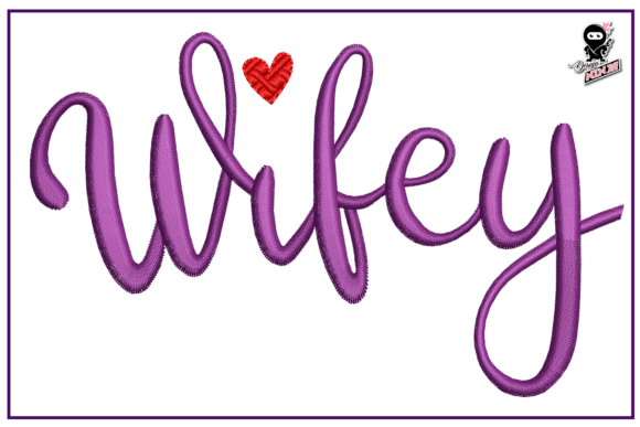 Wifey, Wedding Embroidery Review